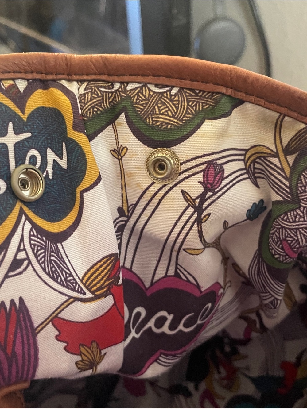 Brown Leather Shoulder Bag | The Sak | Vintage - Picture 7 of 9